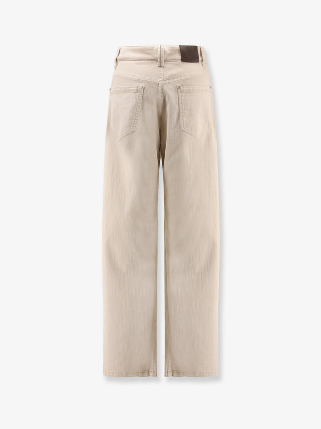 Brunello Cucinelli The Loose Barrel Jean Denim Trousers