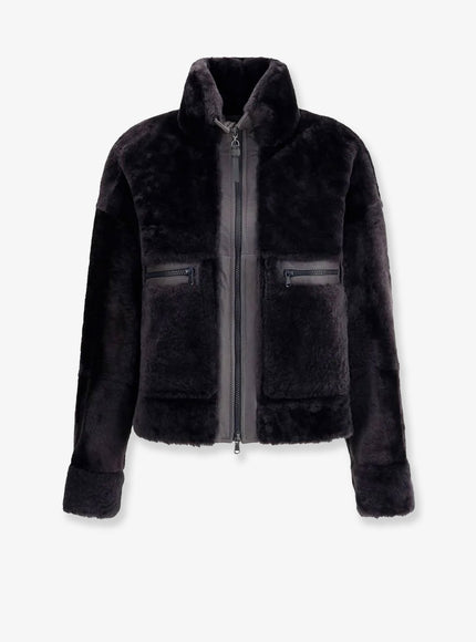 Brunello Cucinelli Shearling Jacket Carbone