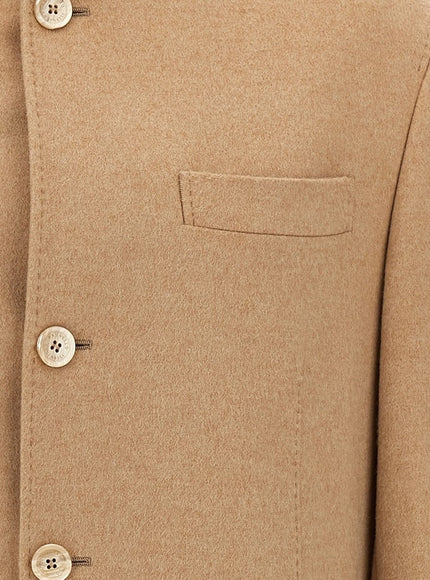 Brunello Cucinelli Cashmere And Vicuna Coat