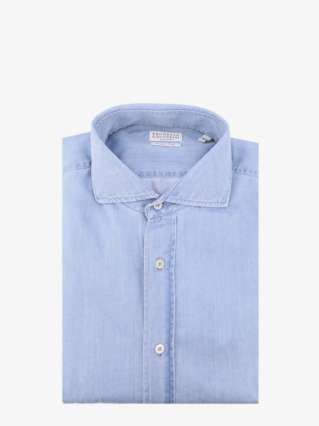 Brunello Cucinelli Cotton Shirt Denim