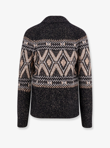 Brunello Cucinelli Wool, Silk And Cashmere Cardigan