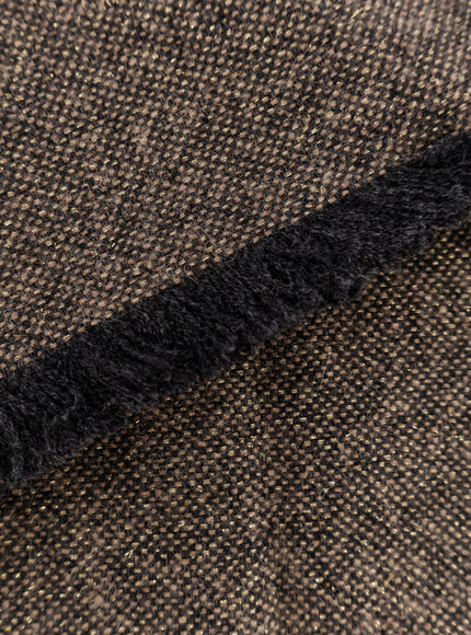 Brunello Cucinelli Cashmere Blend Scarf With Lurex Profiles