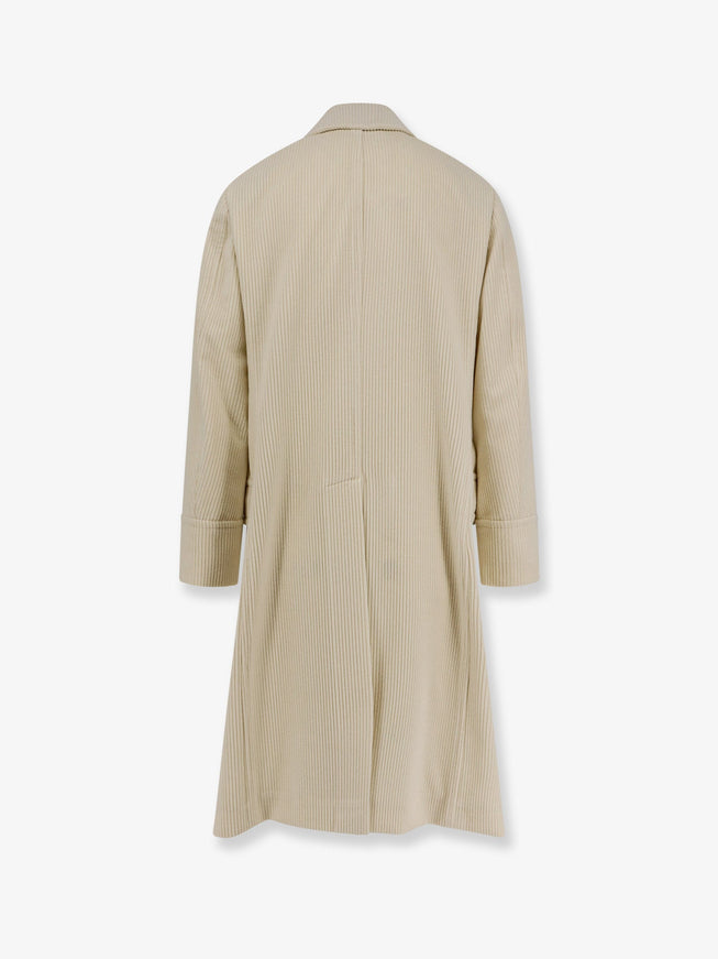 Brunello Cucinelli Ribbed Cashmere Coat