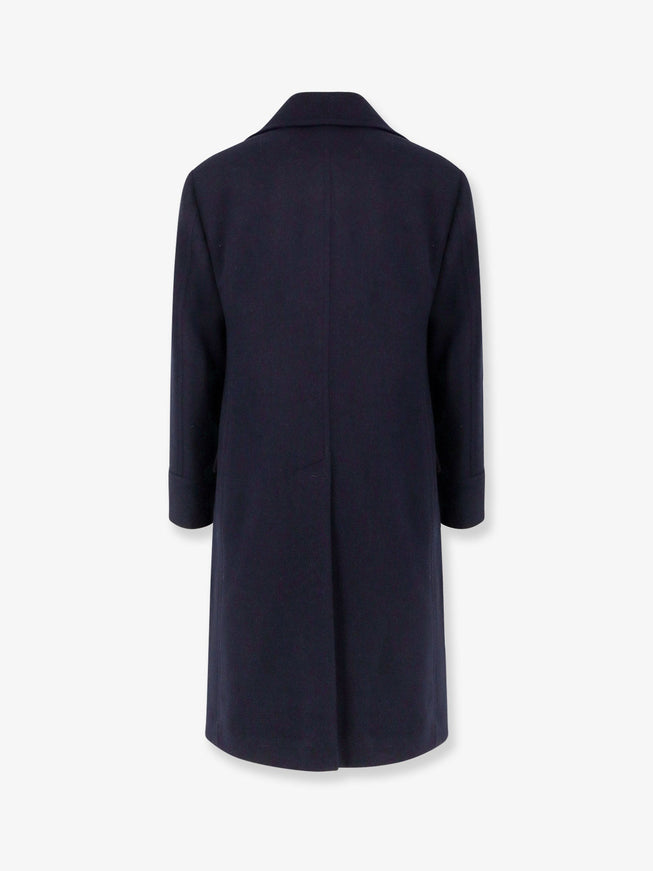 Brunello Cucinelli Double-Breasted Wool Coat