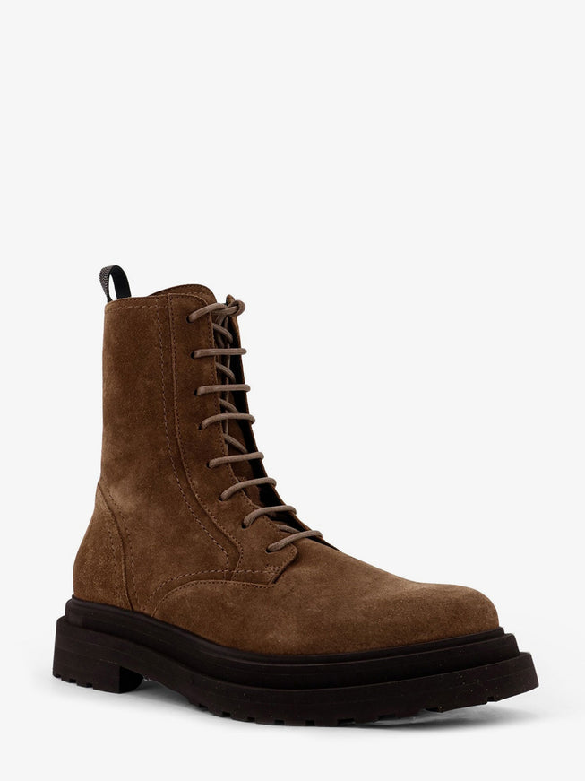 Brunello Cucinelli Suede Ankle Boots