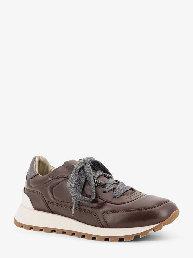 Brunello Cucinelli Low-Top Leather Sneakers