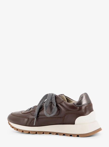 Brunello Cucinelli Low-Top Leather Sneakers