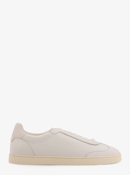 Brunello Cucinelli Leather Sneakers White