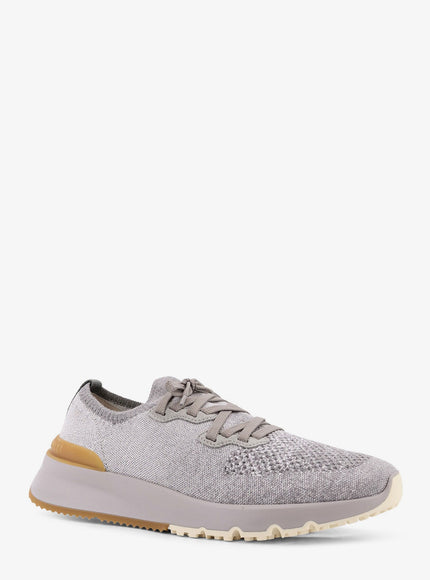 Brunello Cucinelli Melange Knit Sneakers