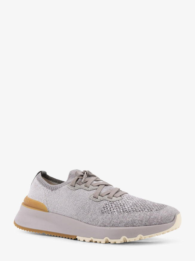 Brunello Cucinelli Melange Knit Sneakers