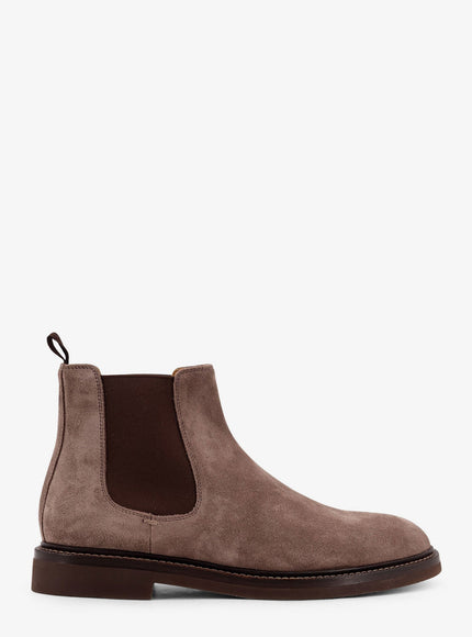 Brunello Cucinelli Suede Ankle Boots Bisonte