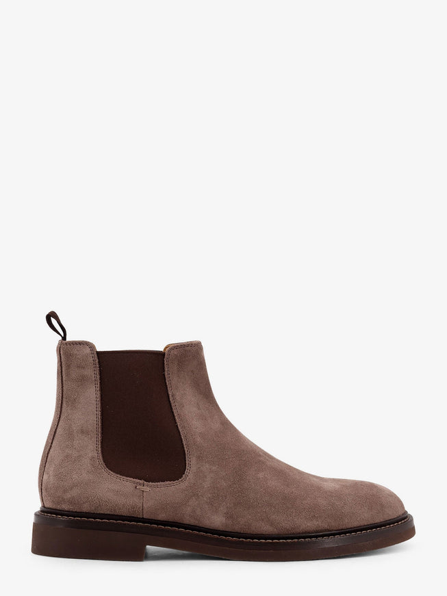 Brunello Cucinelli Suede Ankle Boots Bisonte