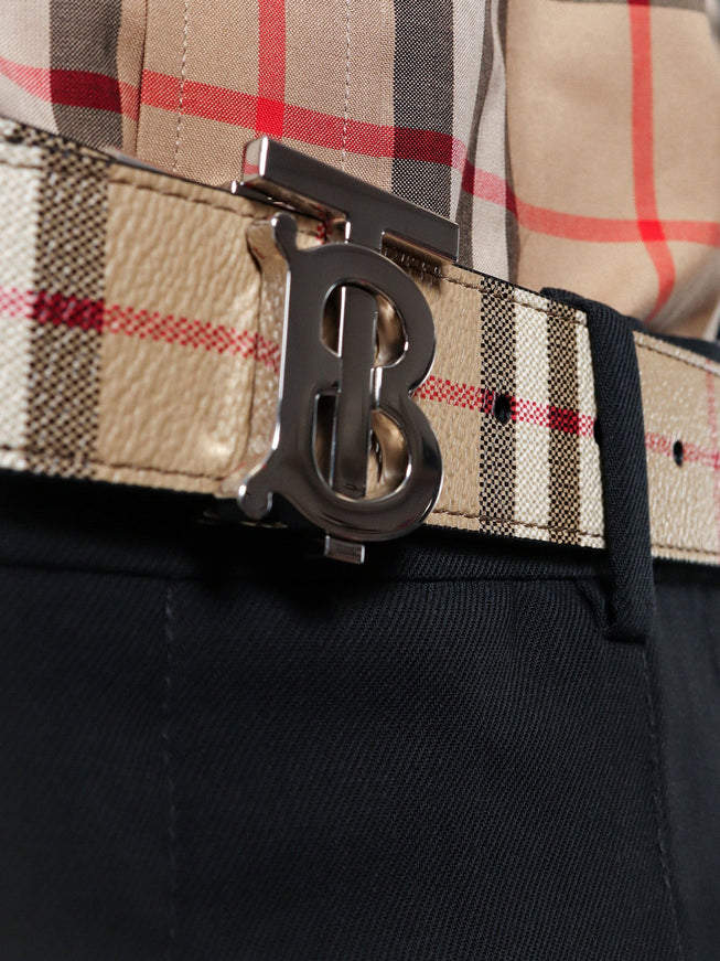 Burberry Reversible Leather Belt