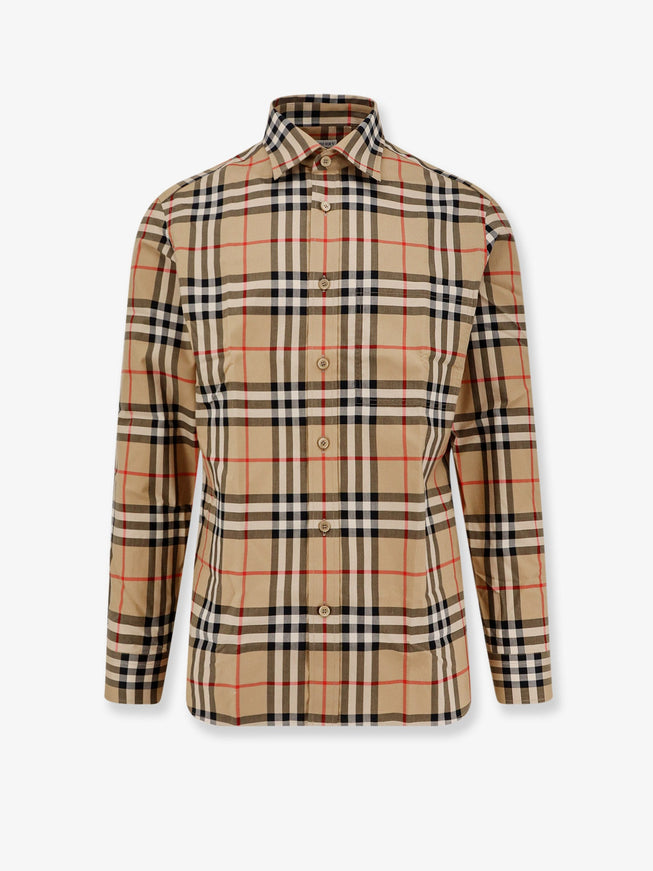 Burberry Organic Cotton Shirt Beige