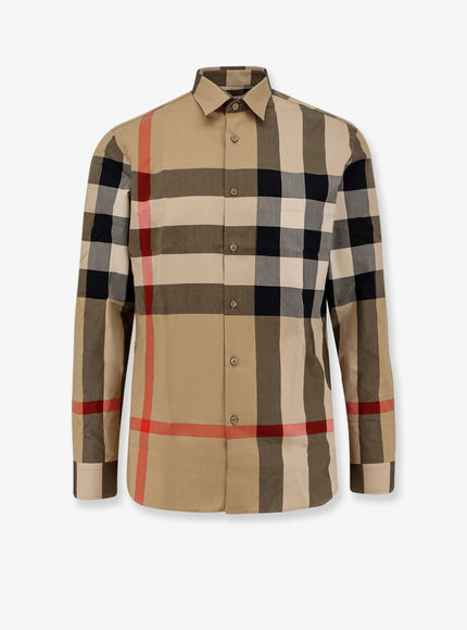 Burberry Organic Cotton Shirt Beige