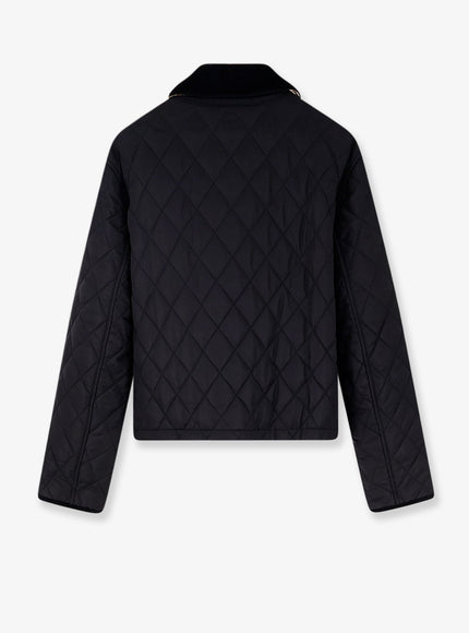 Burberry Nylon Jacket With Stitching