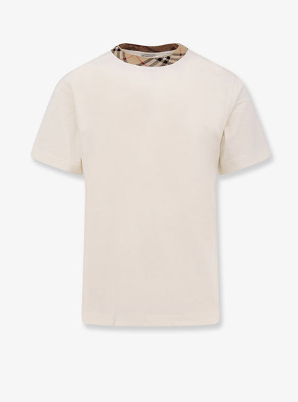 Burberry Ryan Cotton T-Shirt Chalk
