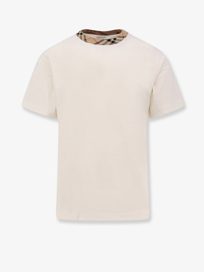Burberry Ryan Cotton T-Shirt Chalk