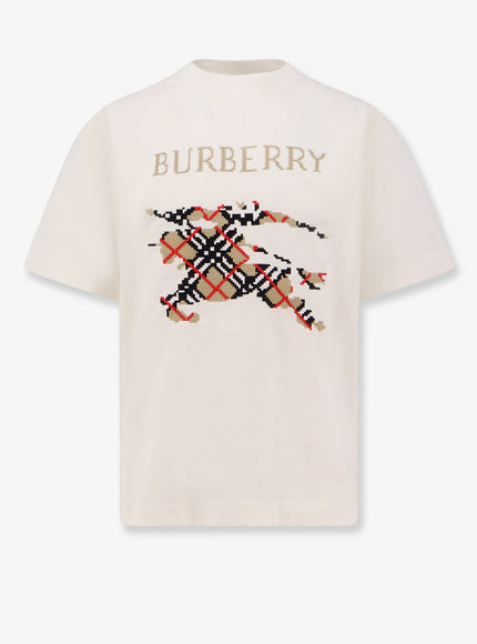 Burberry Ryan Cotton T-Shirt Chalk