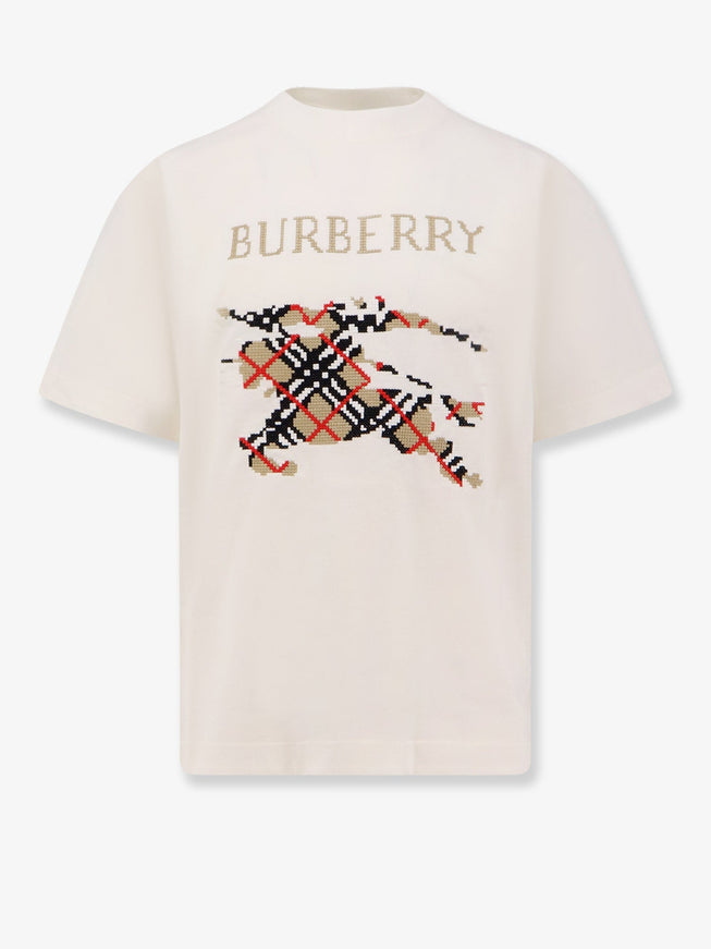 Burberry Ryan Cotton T-Shirt Chalk