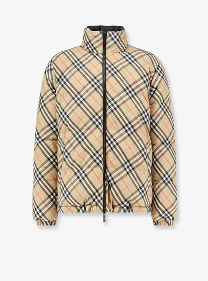 Burberry Snowdon Traditional Check Reversible Jacket Sand Ip Check