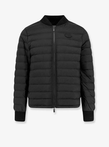Burberry Dalham Down Jacket With Ekd Patch Black