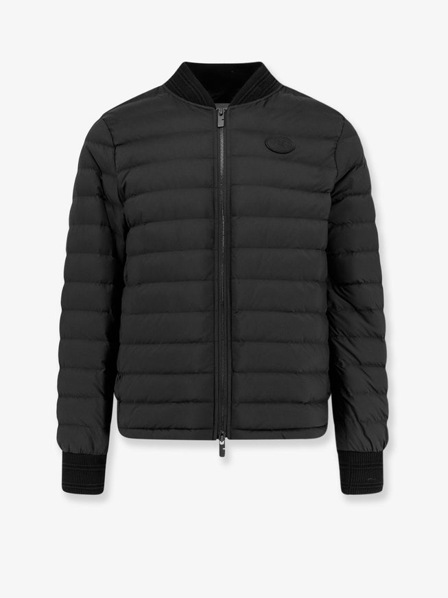 Burberry Dalham Down Jacket With Ekd Patch Black