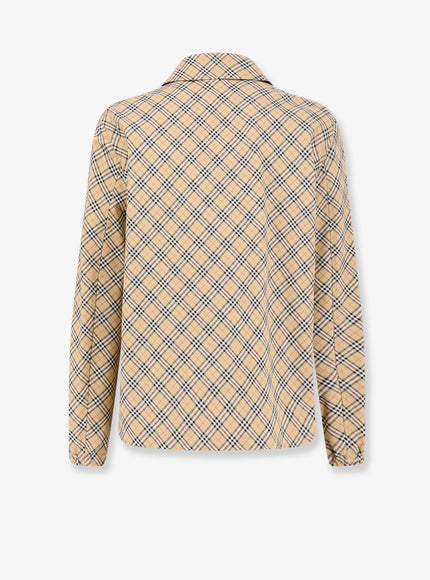 Burberry Slindon Jacket With Iconic Check Motif