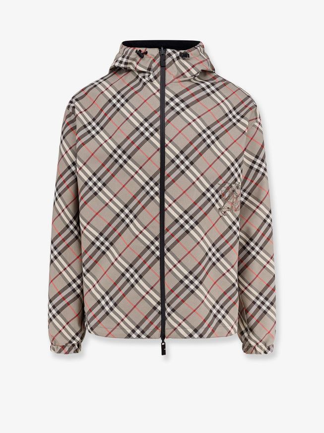 Burberry Trafford Reversible Jacket Mauve Grey Ip Check