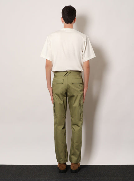 Burberry Cotton Trousers With Logo Embroidery