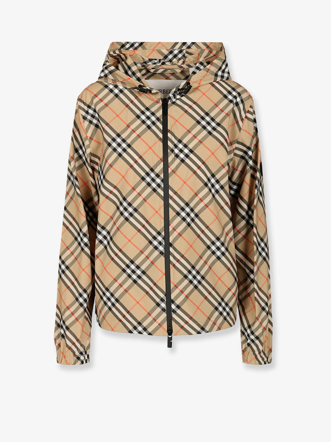 Burberry Salcombe Traditional Check Nylon Jacket Sand Ip Check
