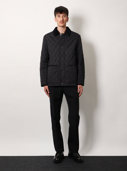 Burberry Haddington Quilted And Padded Jacket
