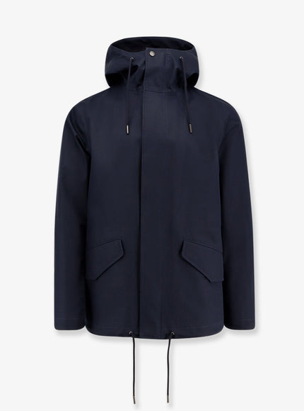 Burberry Waterproof Cotton Jacket Navy