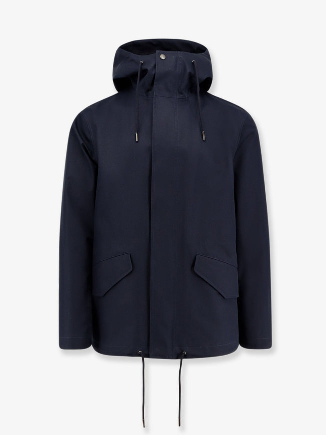 Burberry Waterproof Cotton Jacket Navy