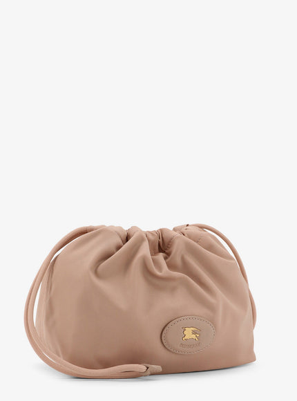 Burberry Horseshoe Drawstring Clutch Bag