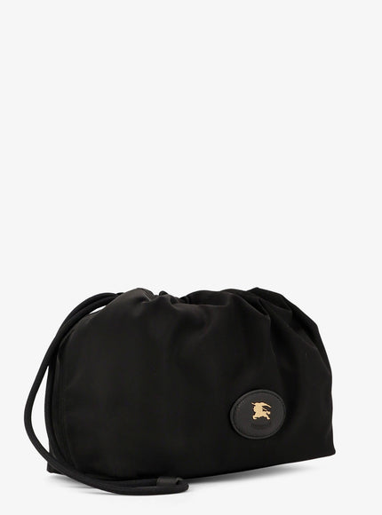 Burberry Horseshoe Drawstring Clutch Bag