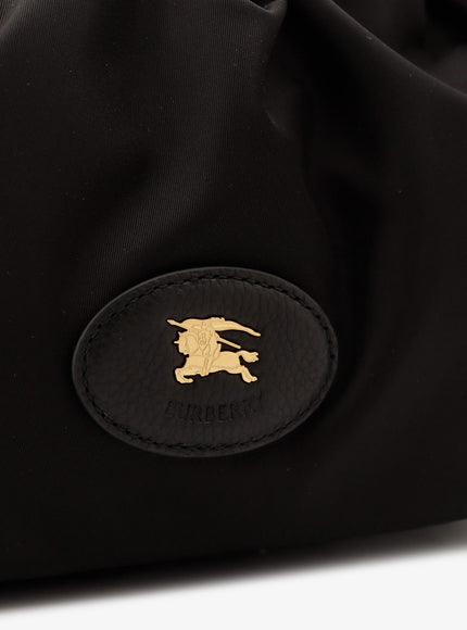 Burberry Horseshoe Drawstring Clutch Bag