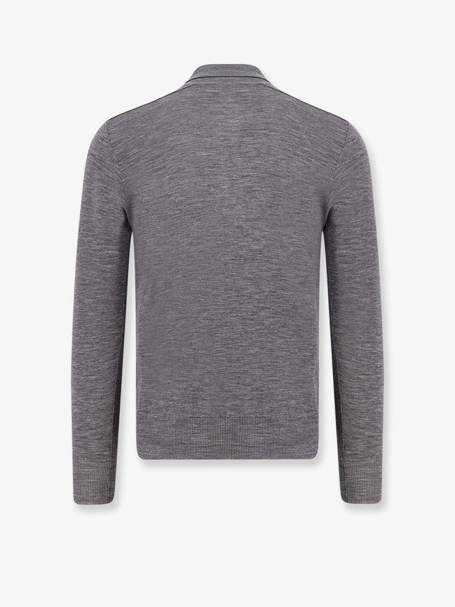 Burberry Mélange Wool Polo Shirt