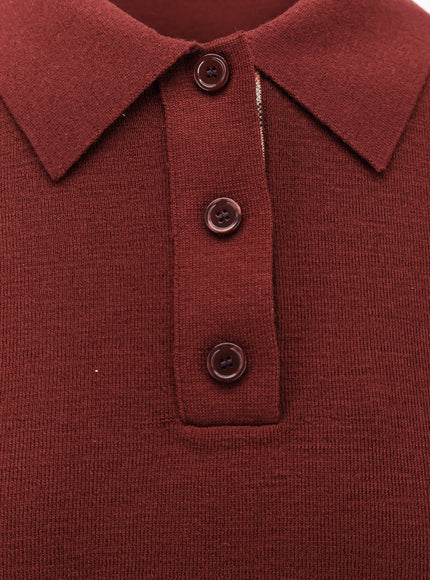 Burberry Wool Polo Shirt