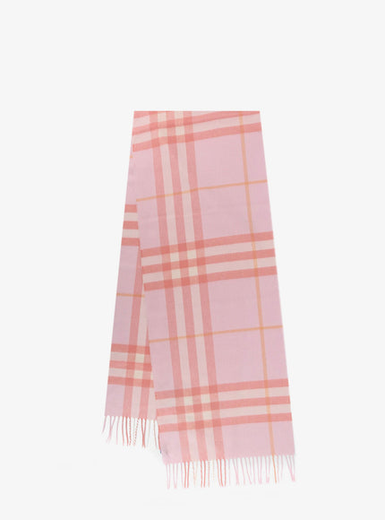 Burberry Cashmere Scarf Uni Sugarpink