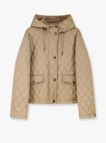 Burberry Stitched Nylon Jacket Flax