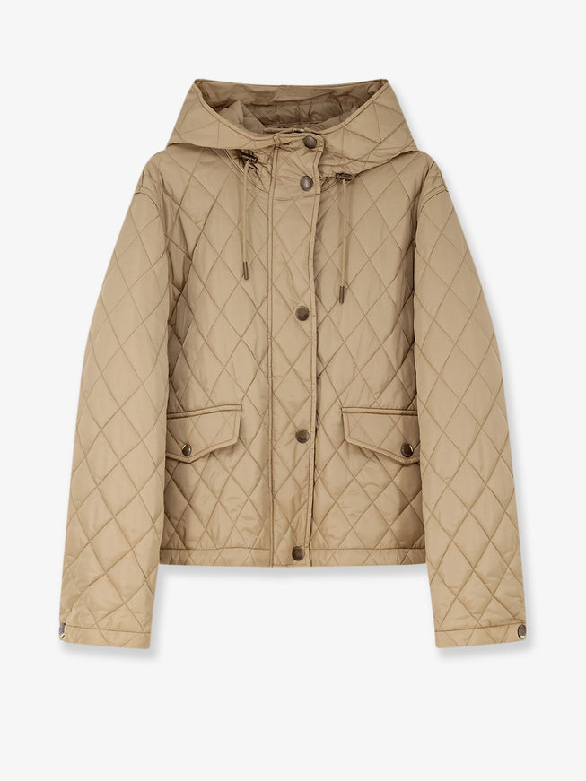 Burberry Stitched Nylon Jacket Flax