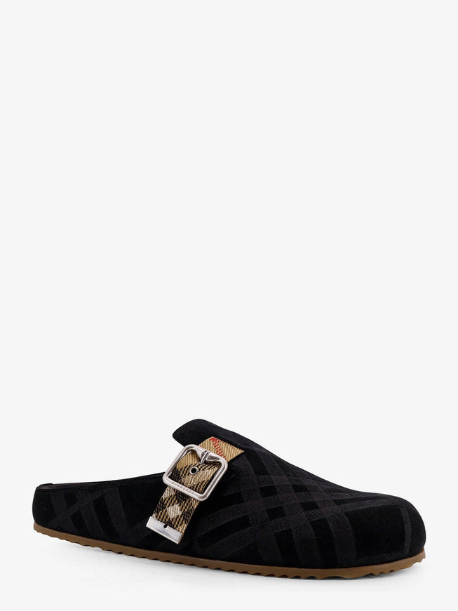 Burberry Urchin Low Velvet Sandals