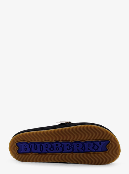 Burberry Urchin Low Velvet Sandals