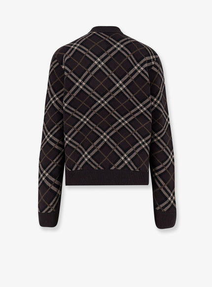 Burberry Gene Wool And Cashmere Cardigan