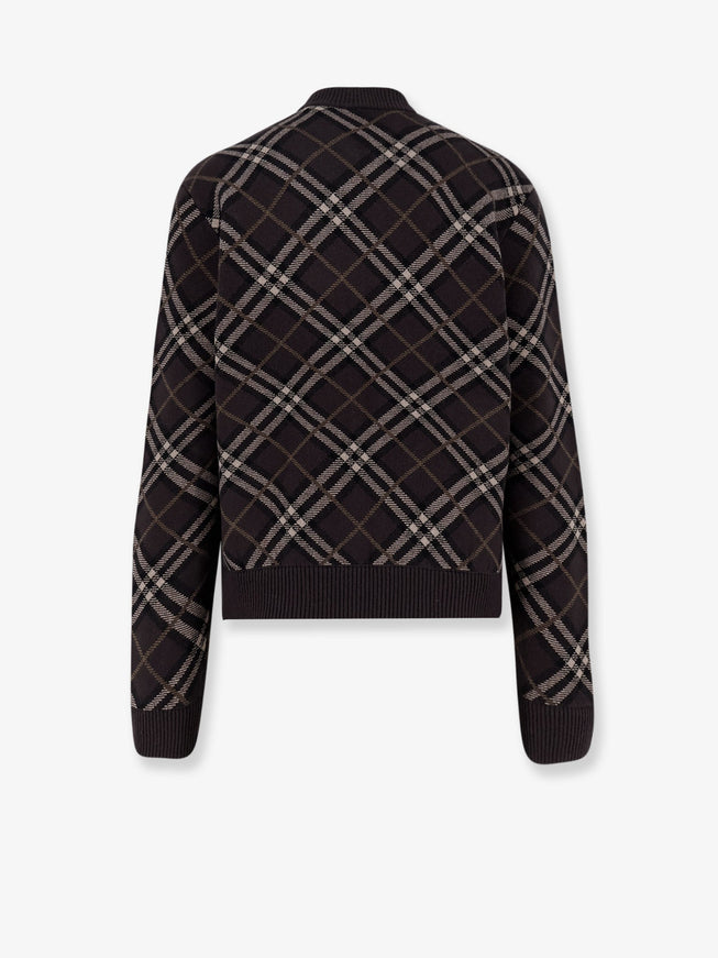 Burberry Gene Wool And Cashmere Cardigan