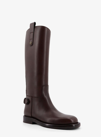 Burberry Cavalier Leather Boots