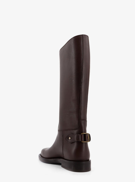 Burberry Cavalier Leather Boots