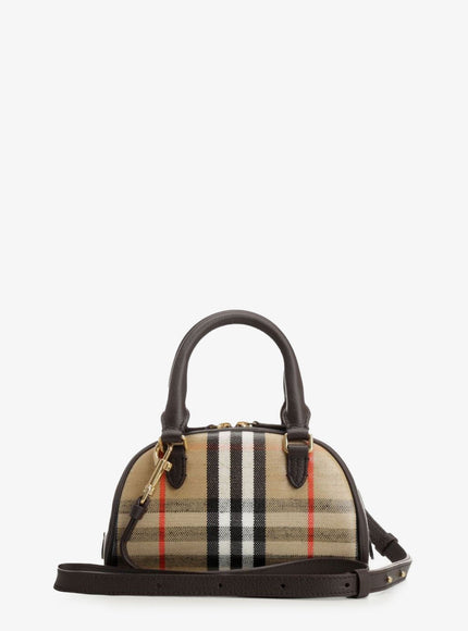 Burberry Burberry Check Coated Canvas Shoulder Bag