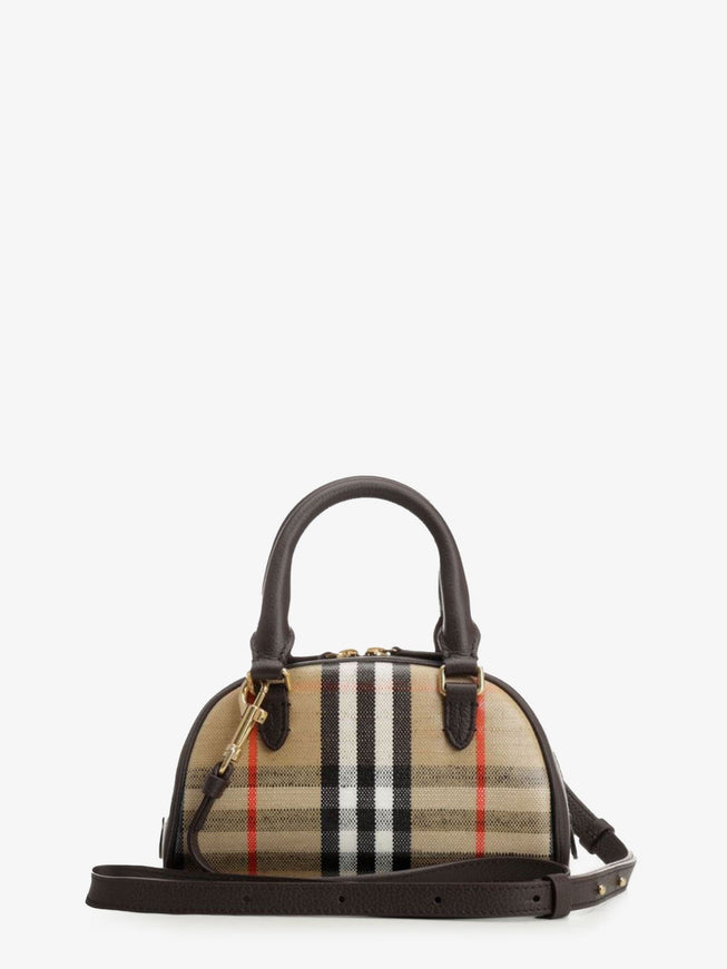 Burberry Burberry Check Coated Canvas Shoulder Bag